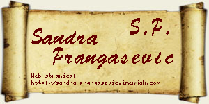 Sandra Prangašević vizit kartica